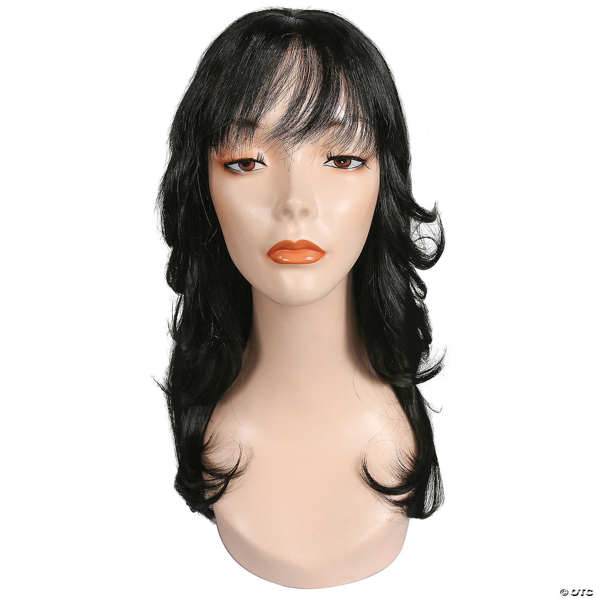 Adult Farrah Wig Long Blonde Feathered Costume 70s Theatre Cosplay Women