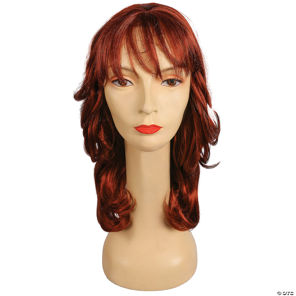 Adult Farrah Wig Long Blonde Feathered Costume 70s Theatre Cosplay Women