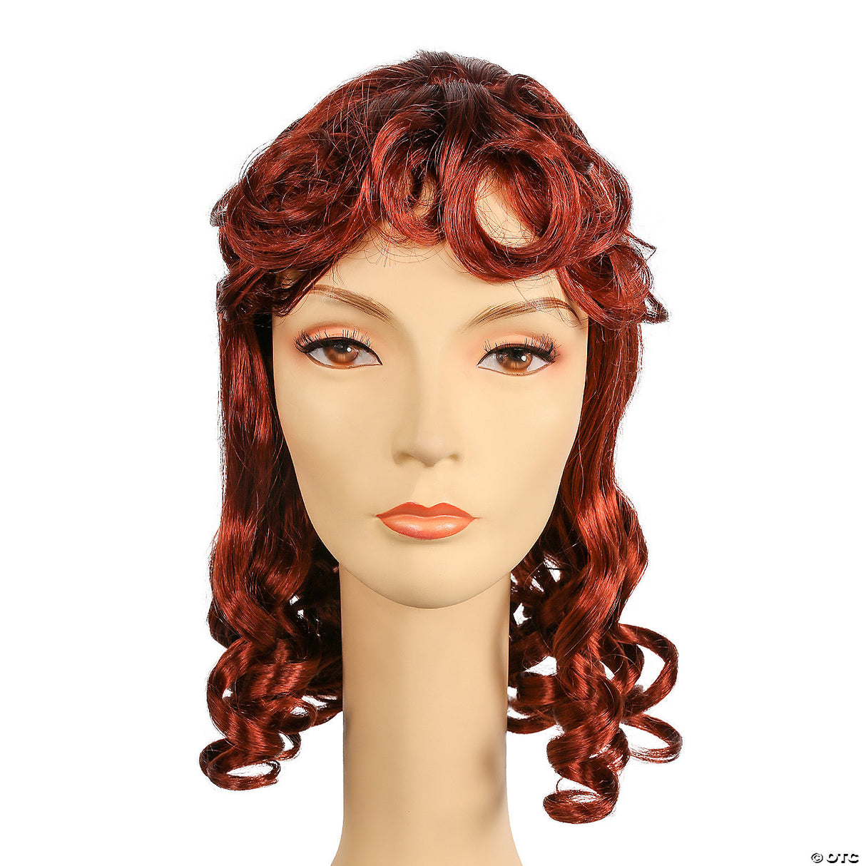 Adult Movie Queen Wig Black Curly Vintage Costume Theatre Cosplay Halloween