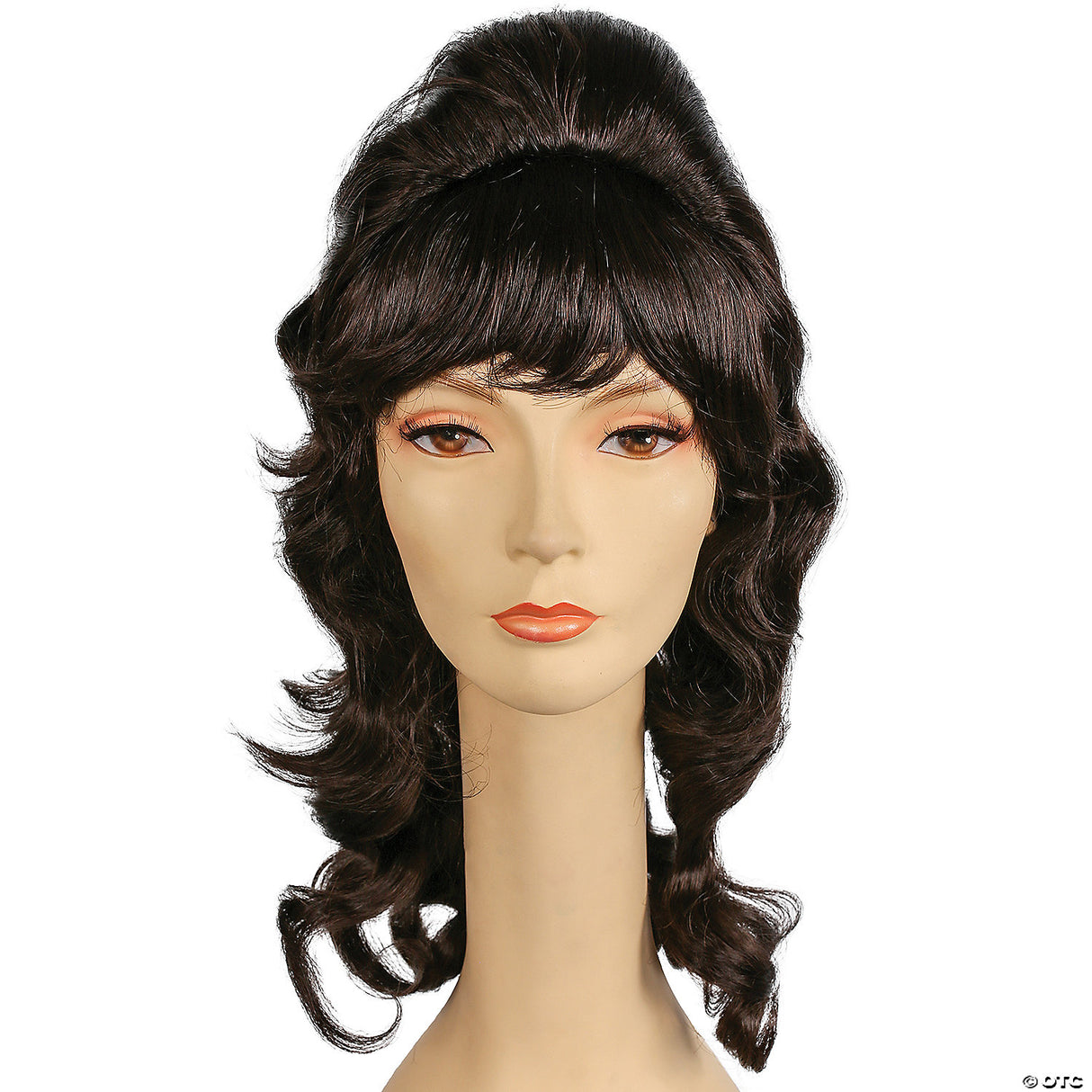 Peg Bondy Wig White Curly Retro Costume Adult Women Theatre Cosplay Halloween