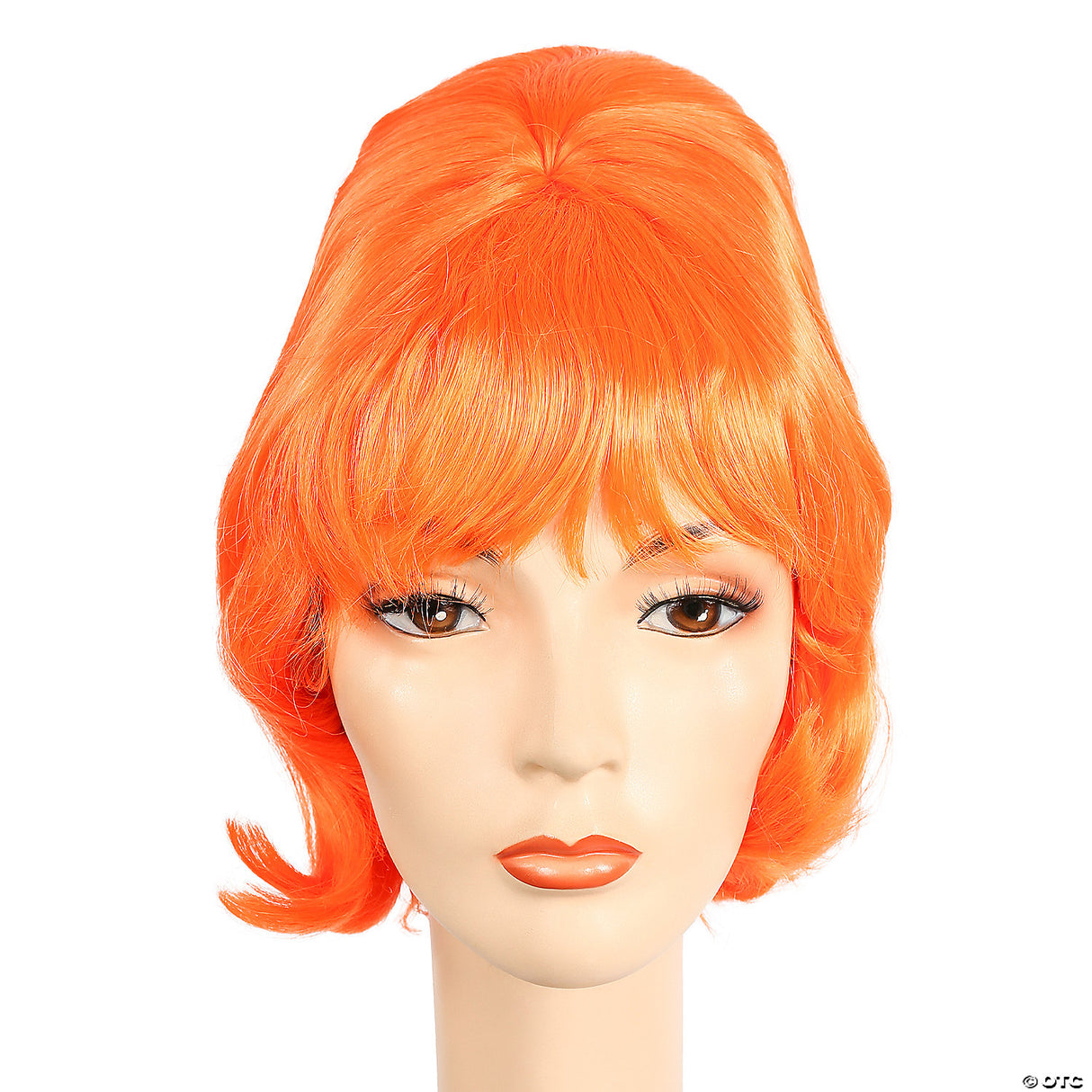 Adult Spitcurl Beehive Wig Red Retro Costume Women Theatre Cosplay Halloween