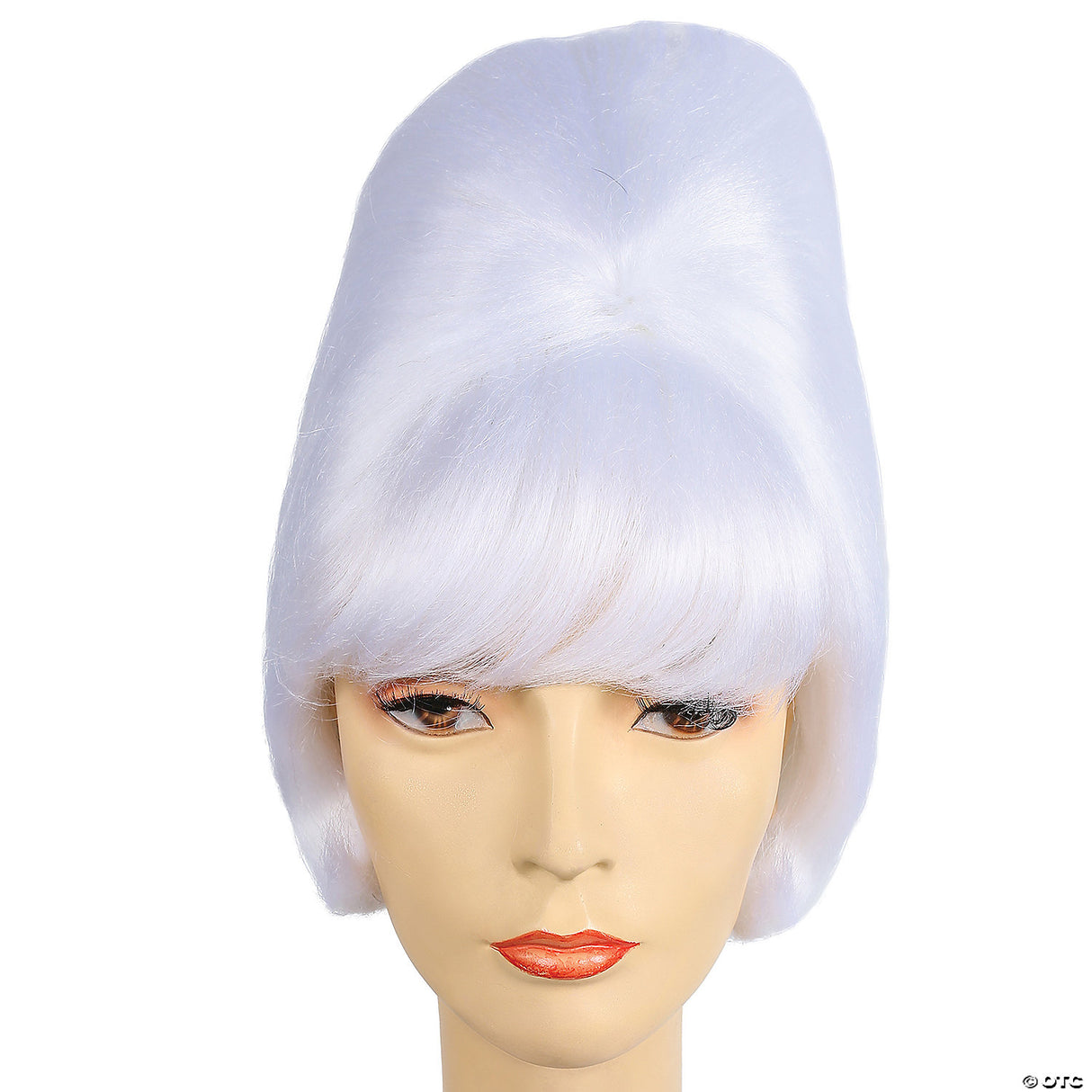 Adult Spitcurl Beehive Wig Red Retro Costume Women Theatre Cosplay Halloween
