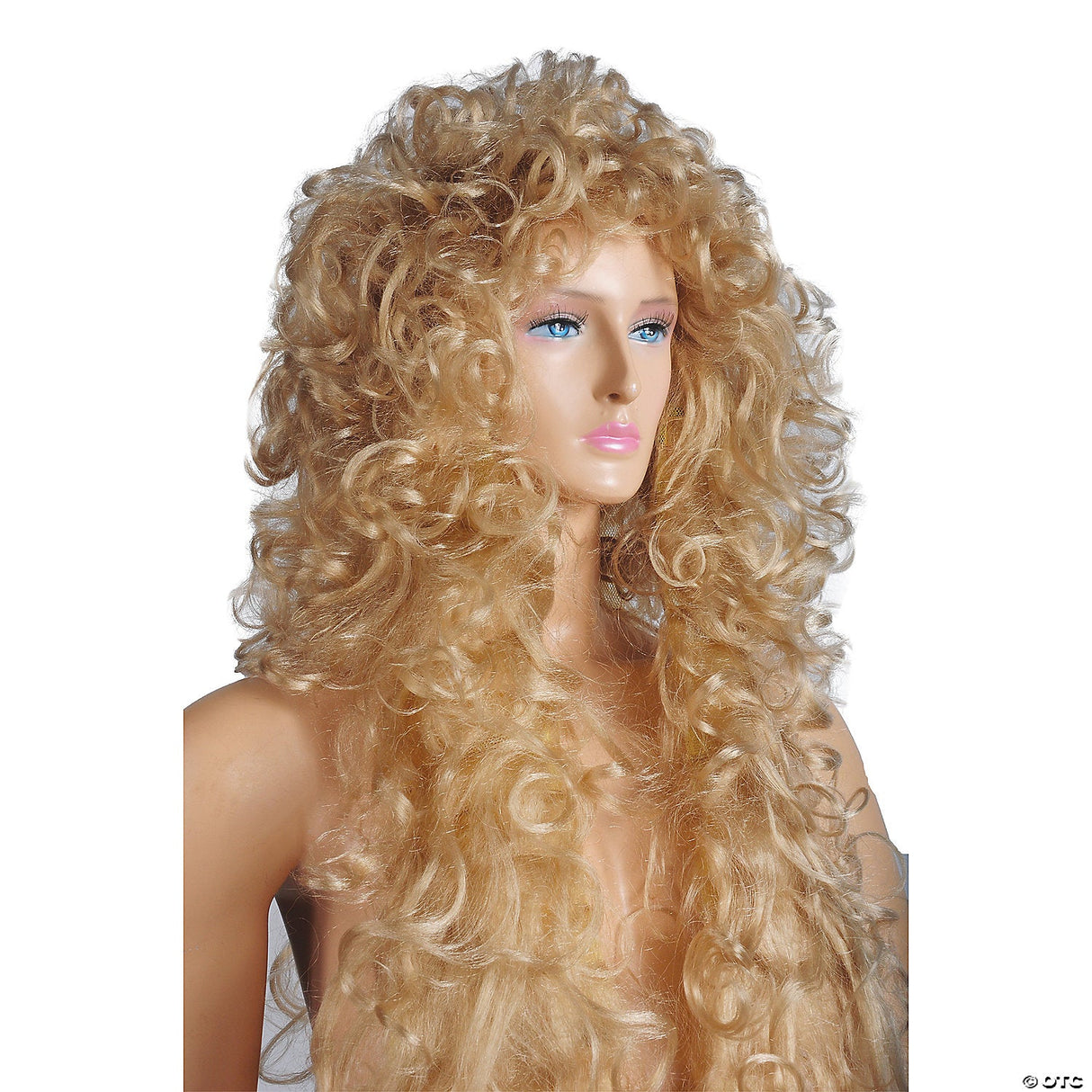 DELUXE COLONIAL MAN WIG-BLACK