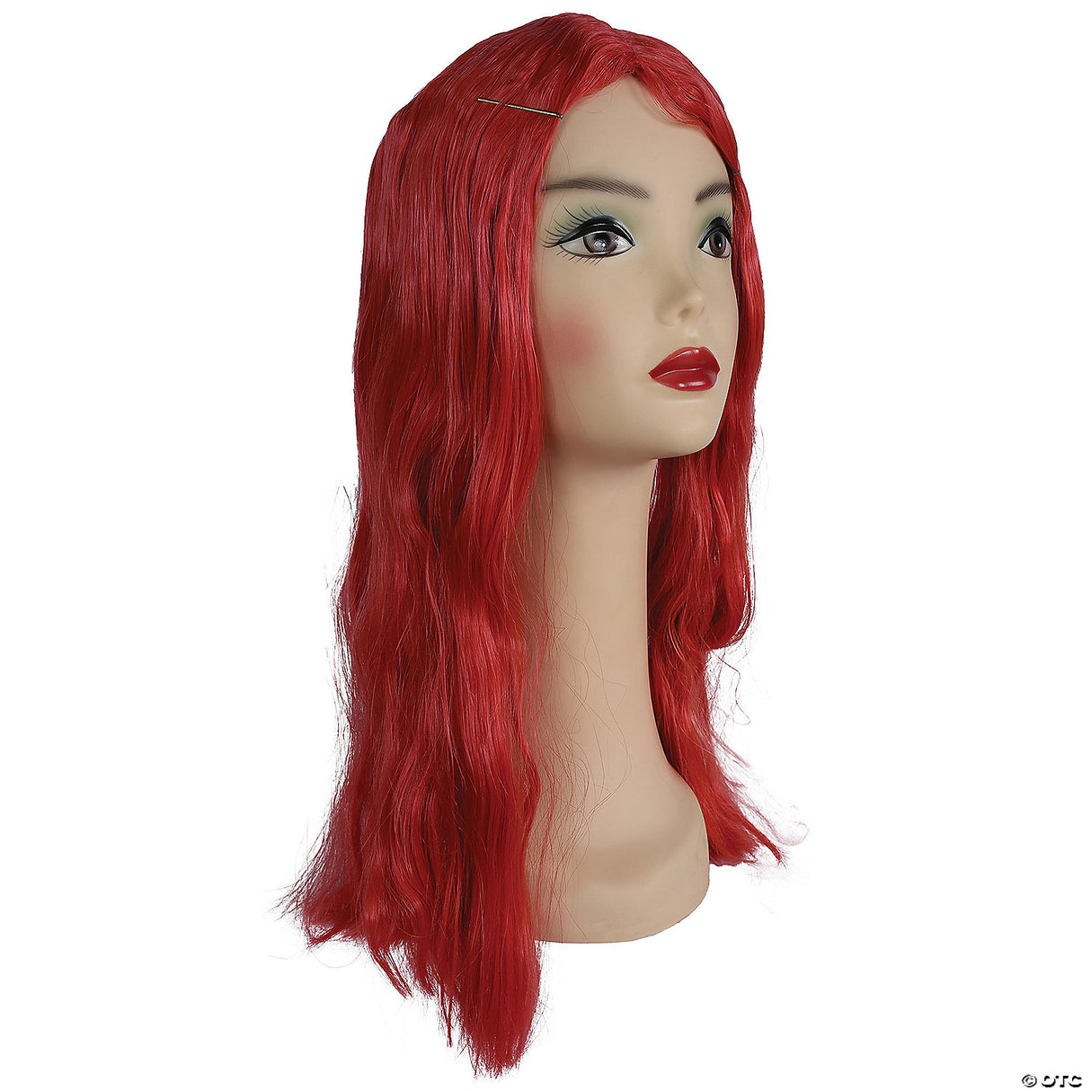 Special Bargain Red Long Straight Wig Adult Women Halloween Cosplay Costume Hai