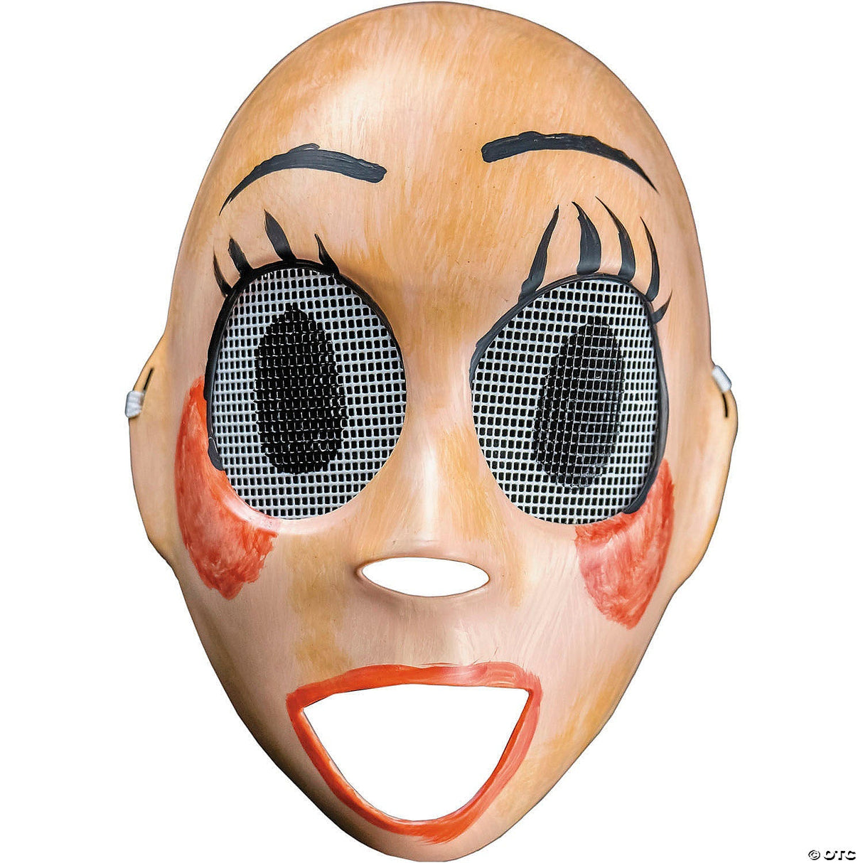 Adults The Purge™ Doll Girl Half Mask – Scary Halloween Costume Accessory