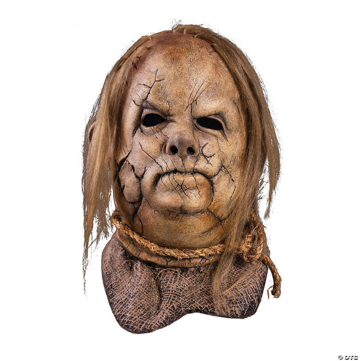Harold The Scarecrow Mask - Scary Halloween Mask Horror Costume Accessory