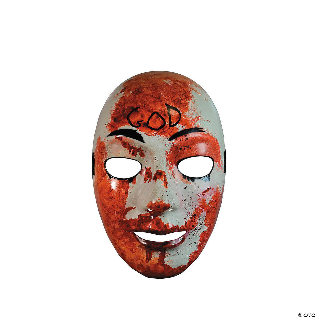 Adults The Purge™ Bloody God Plastic Mask - O/S - Horror Halloween Costume Acces