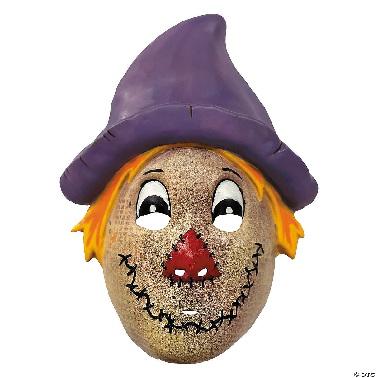 Halloween Ends™ Corey Scarecrow Plastic Mask - One Size - Scary Halloween Mask