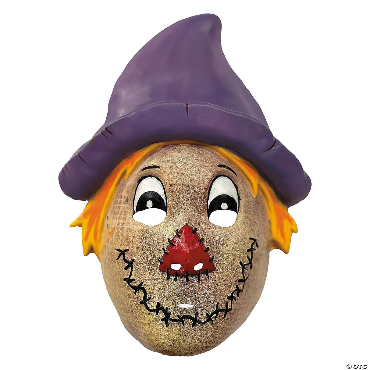 Halloween Ends™ Corey Scarecrow Plastic Mask - One Size - Scary Halloween Mask