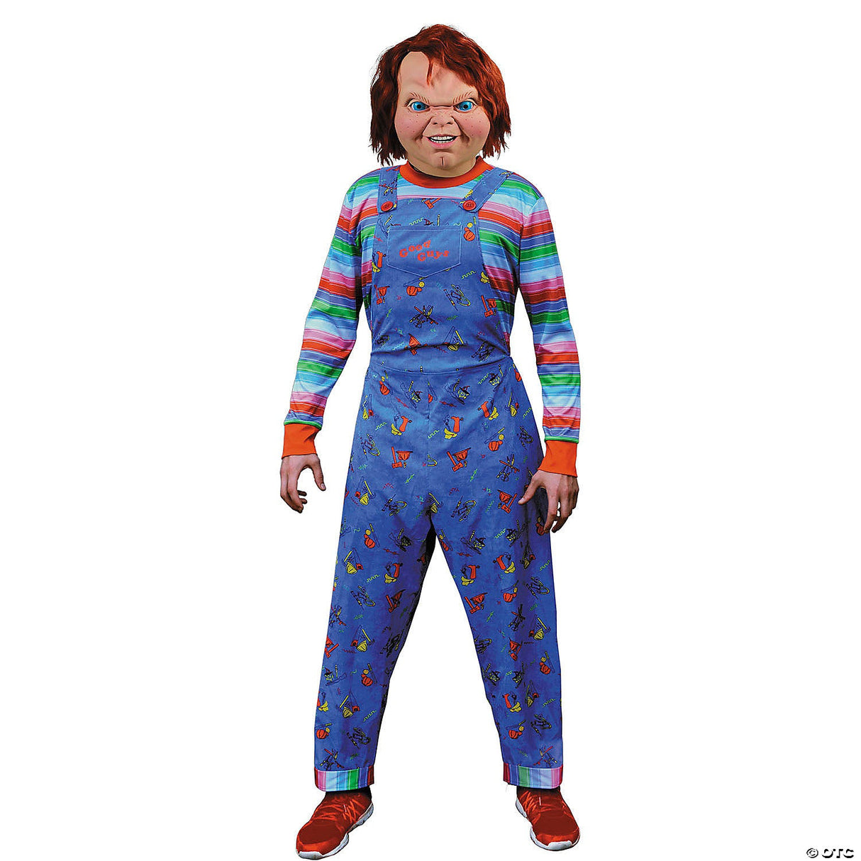 Adults Child’s Play 2™ Chucky Good Guy Costume – Scary Doll Horror Halloween