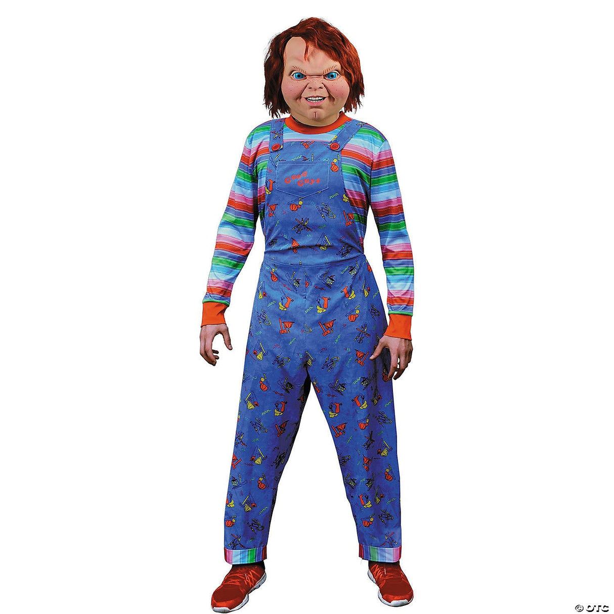 Adults Child’s Play 2™ Chucky Good Guy Costume – Scary Doll Horror Halloween