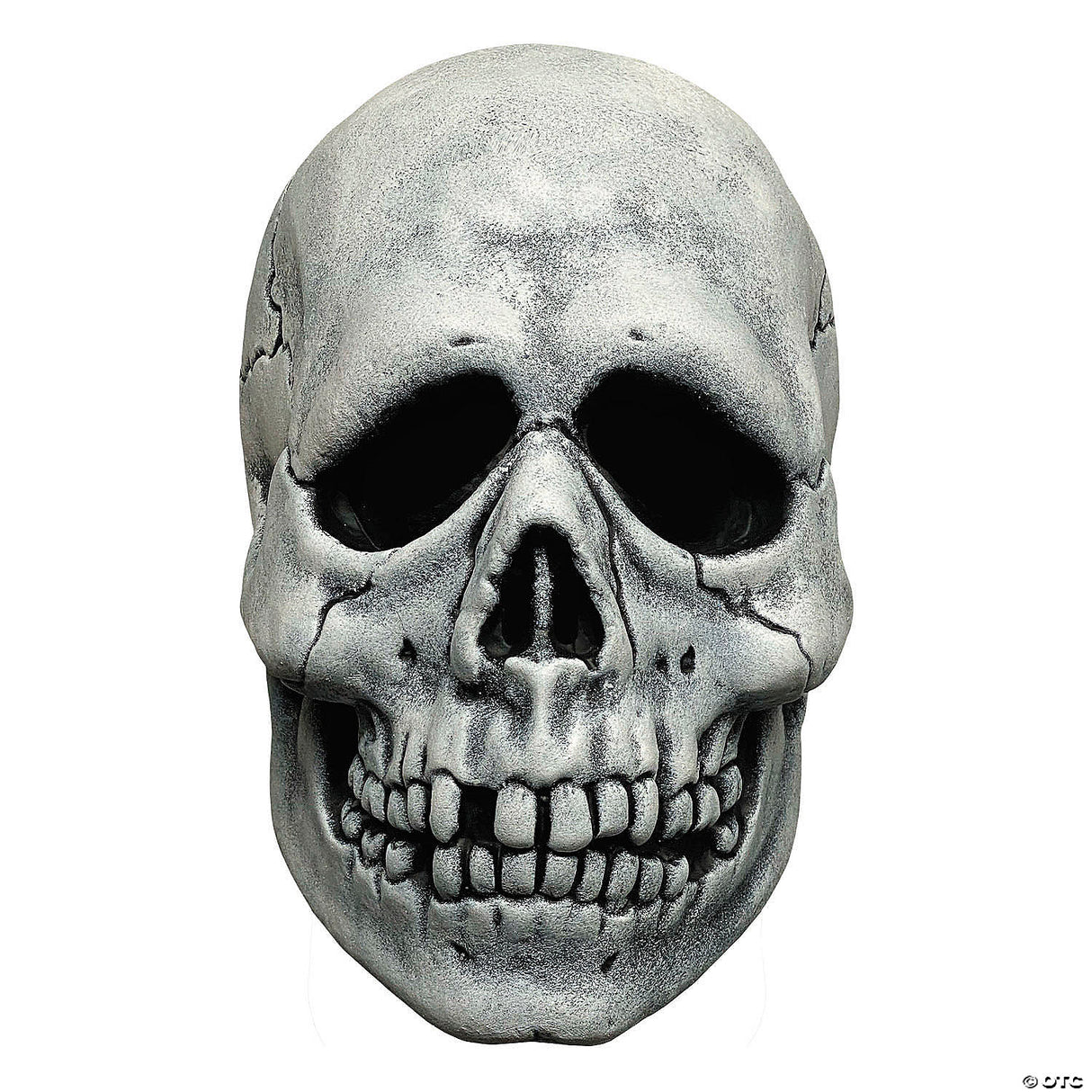 White Skull Mask Vinyl Adult Scary Halloween Costume Prop Party Cosplay