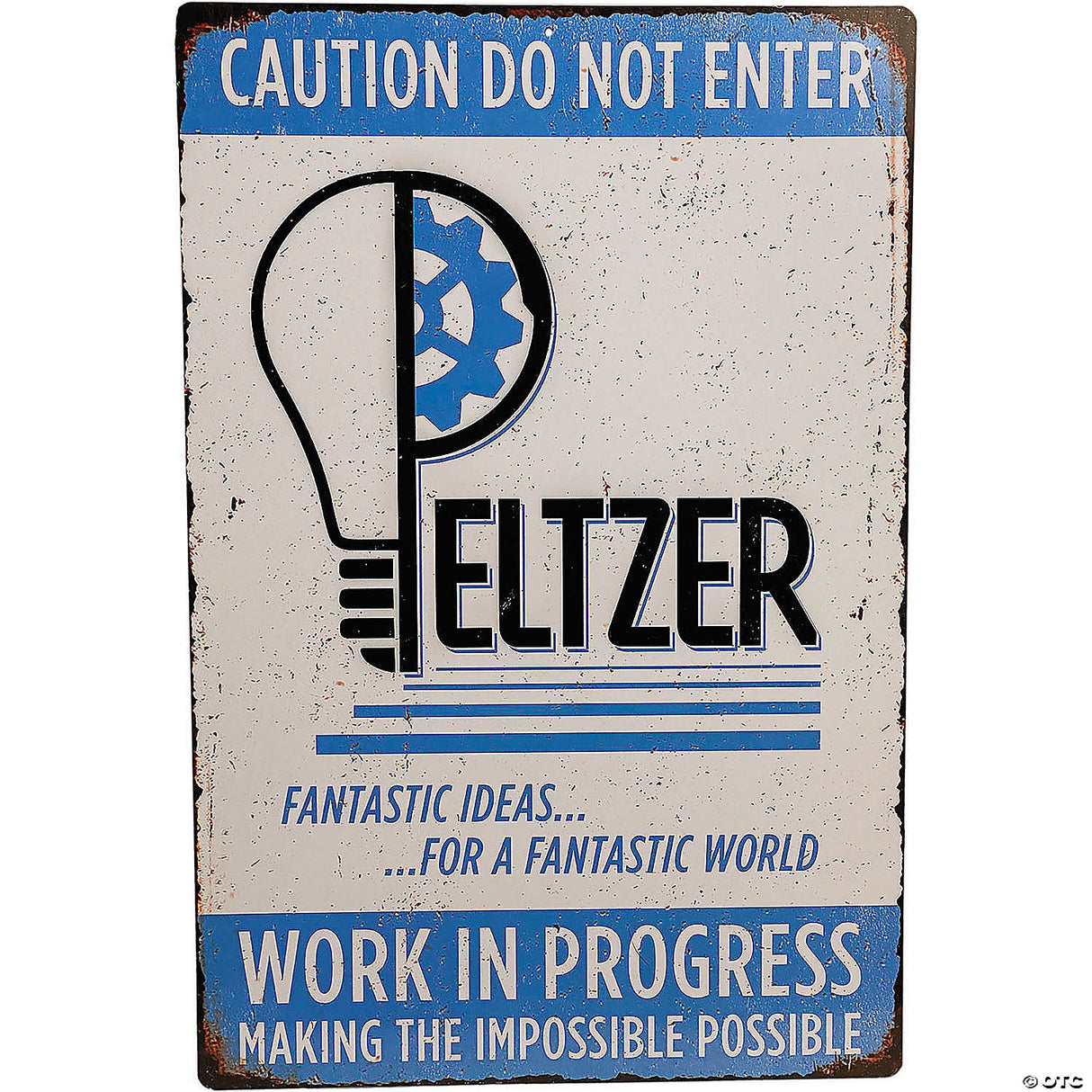 Peltzer Workshop Sign - Halloween Decoration Party Prop