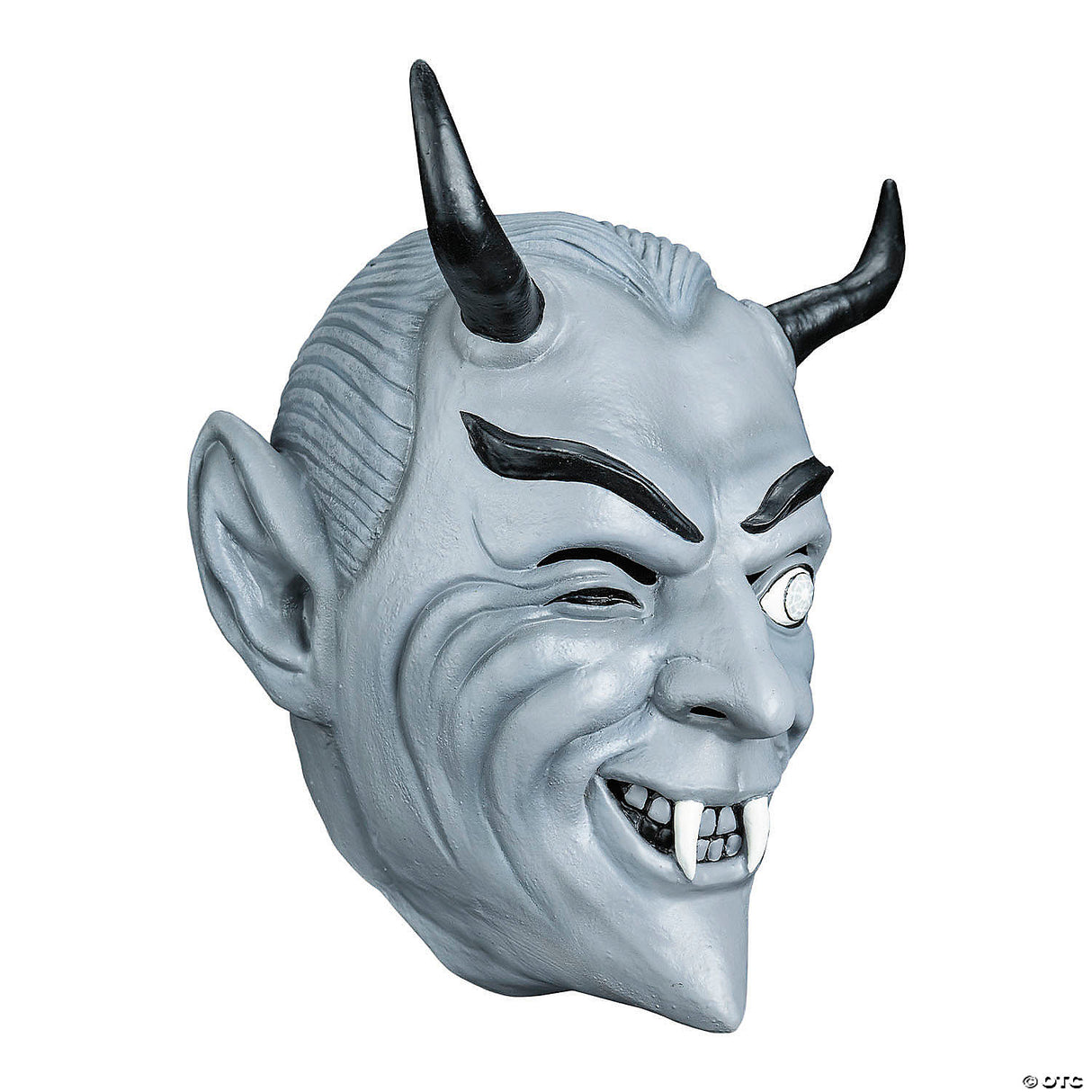 Mystic Seer B/w Mask - Scary Halloween Mask Horror Costume Accessory