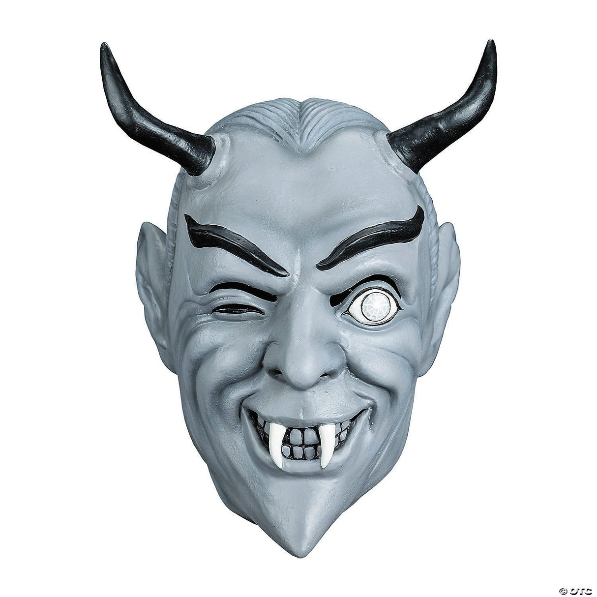 Mystic Seer B/w Mask - Scary Halloween Mask Horror Costume Accessory