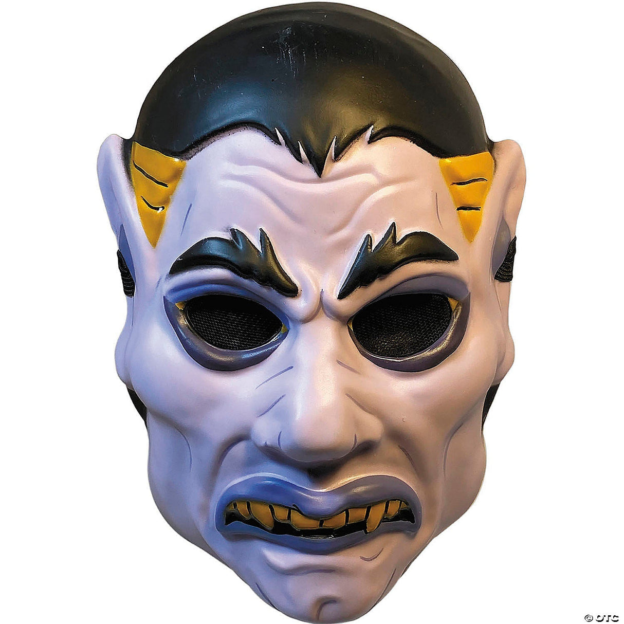 Adults Haunt™ Vampire Injection Plastic Half Mask - One Size - Halloween Costume