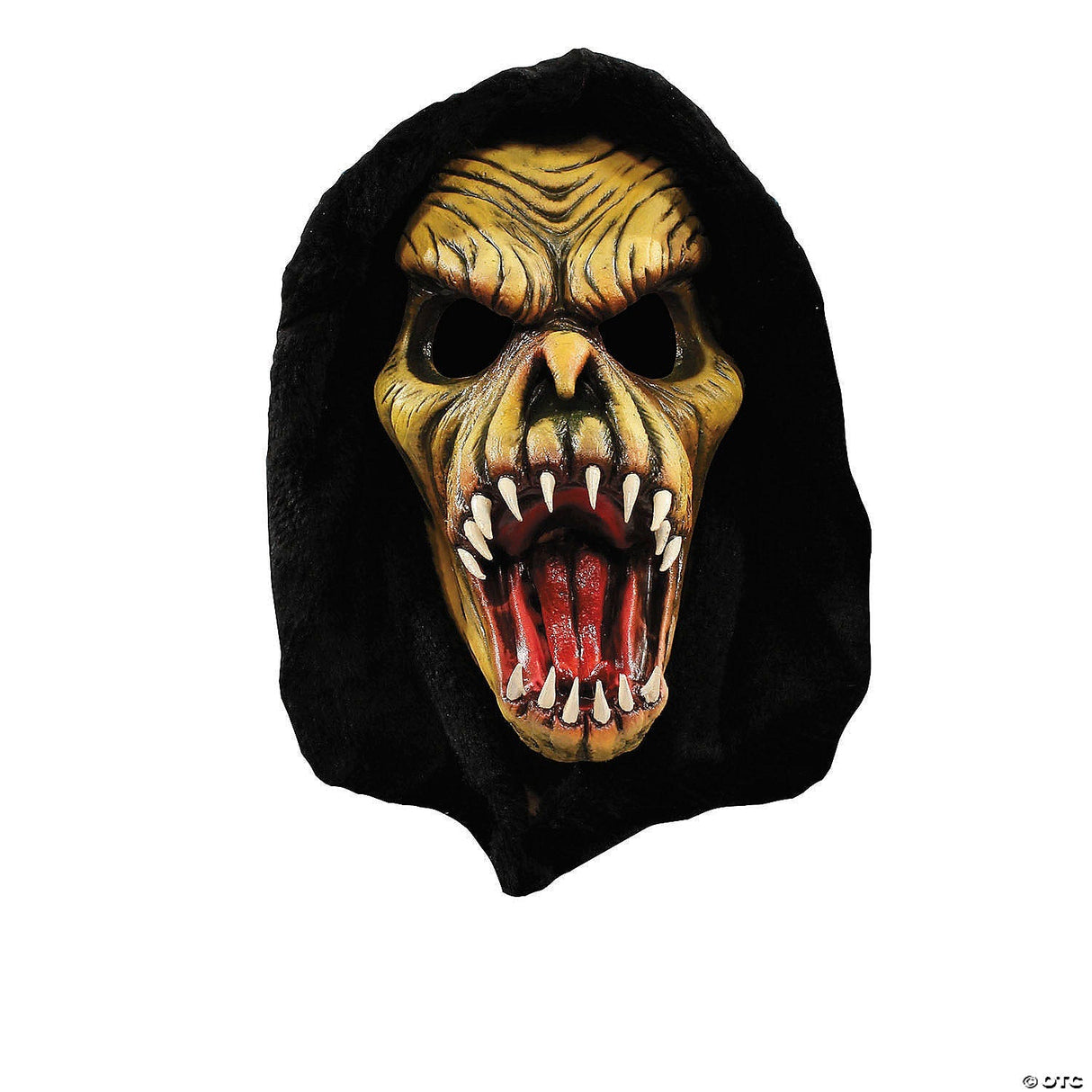 Green Fang Face Mask (1977) - Scary Halloween Mask Costume Accessory Cosplay