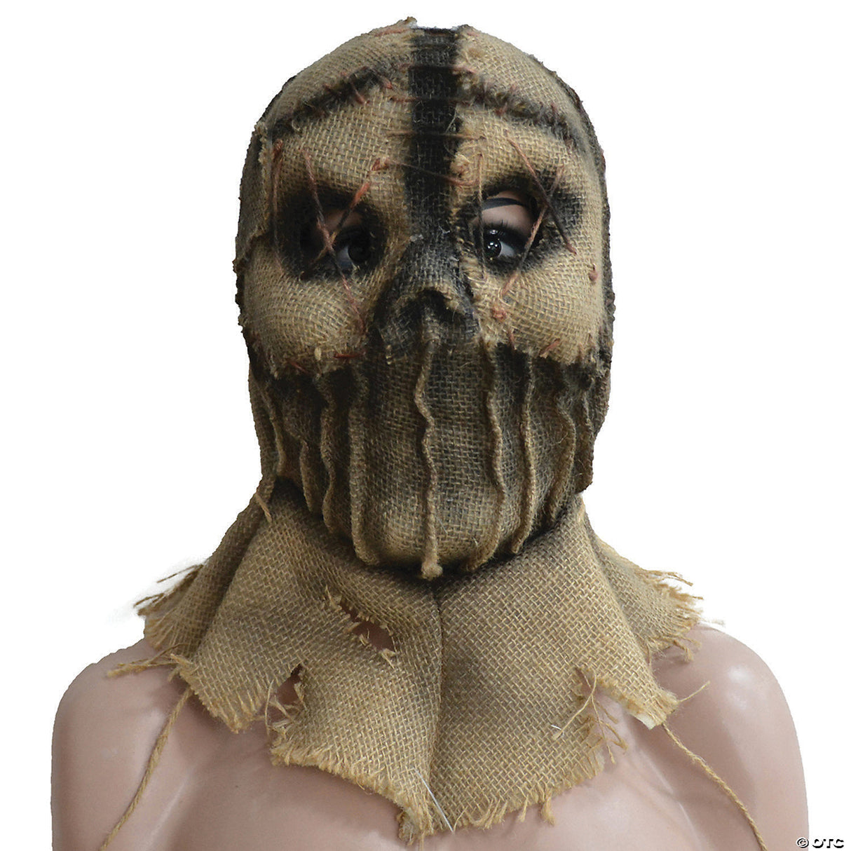 Scarecrow Mask 12 Creepy Burlap Sack Halloween Adult Costume Cosplay Prop