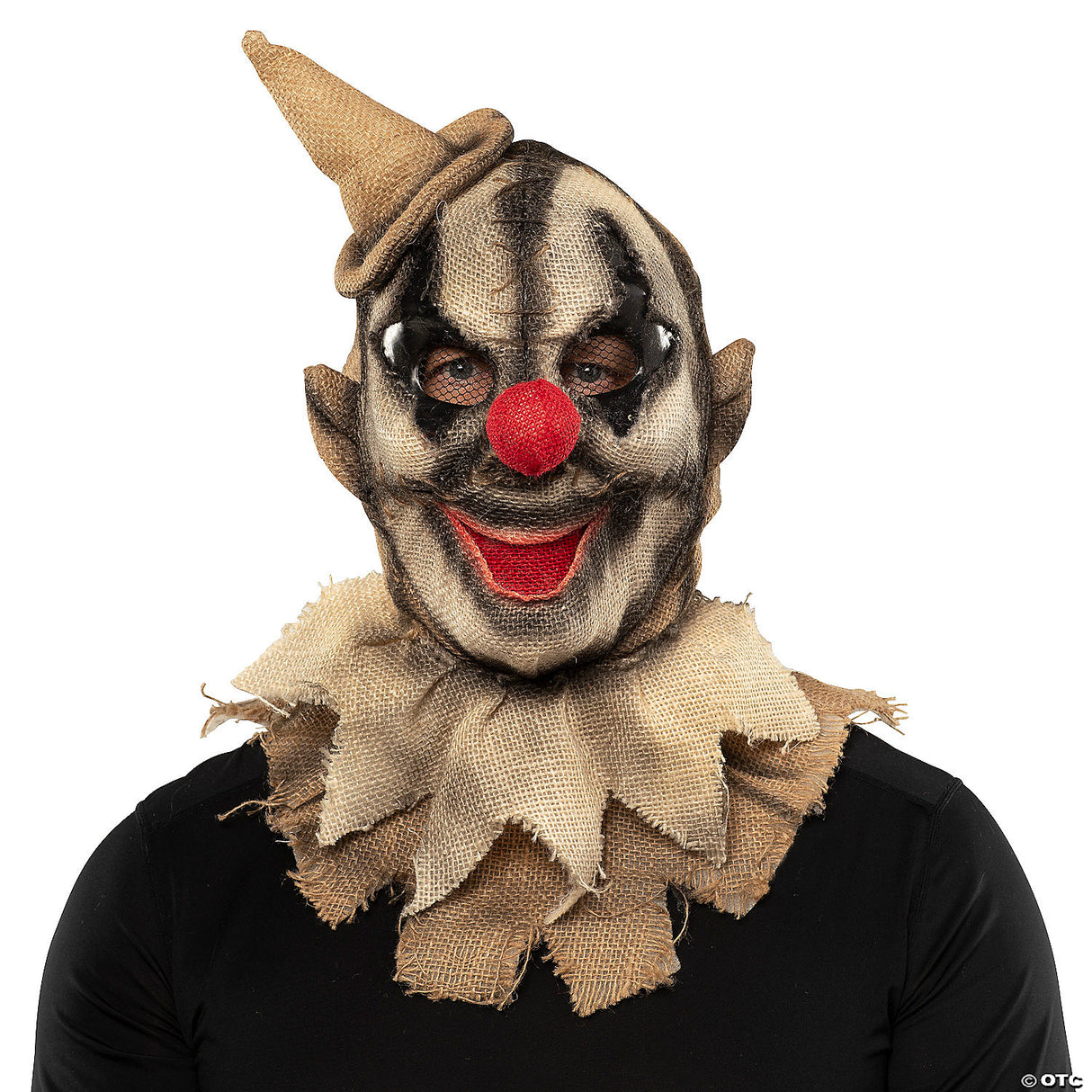 Scarecrow Clown Mask – Horror Halloween Cosplay Costume Prop Accessory