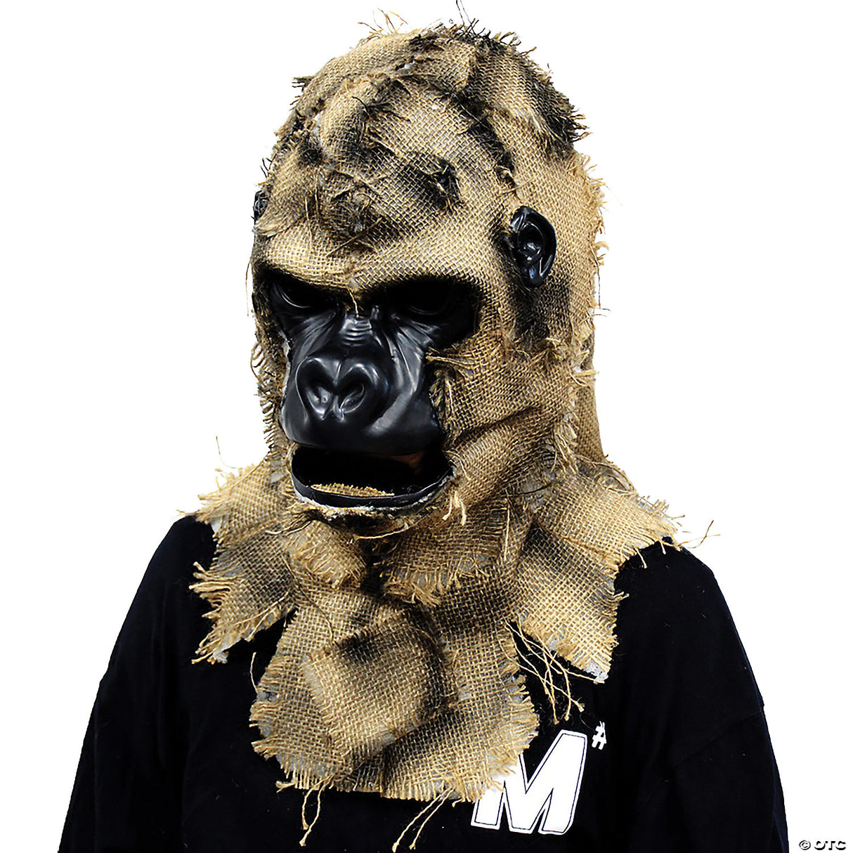 Adults Scarecrow Gorilla Mask - Scary Halloween Mask Horror Costume Accessory Co