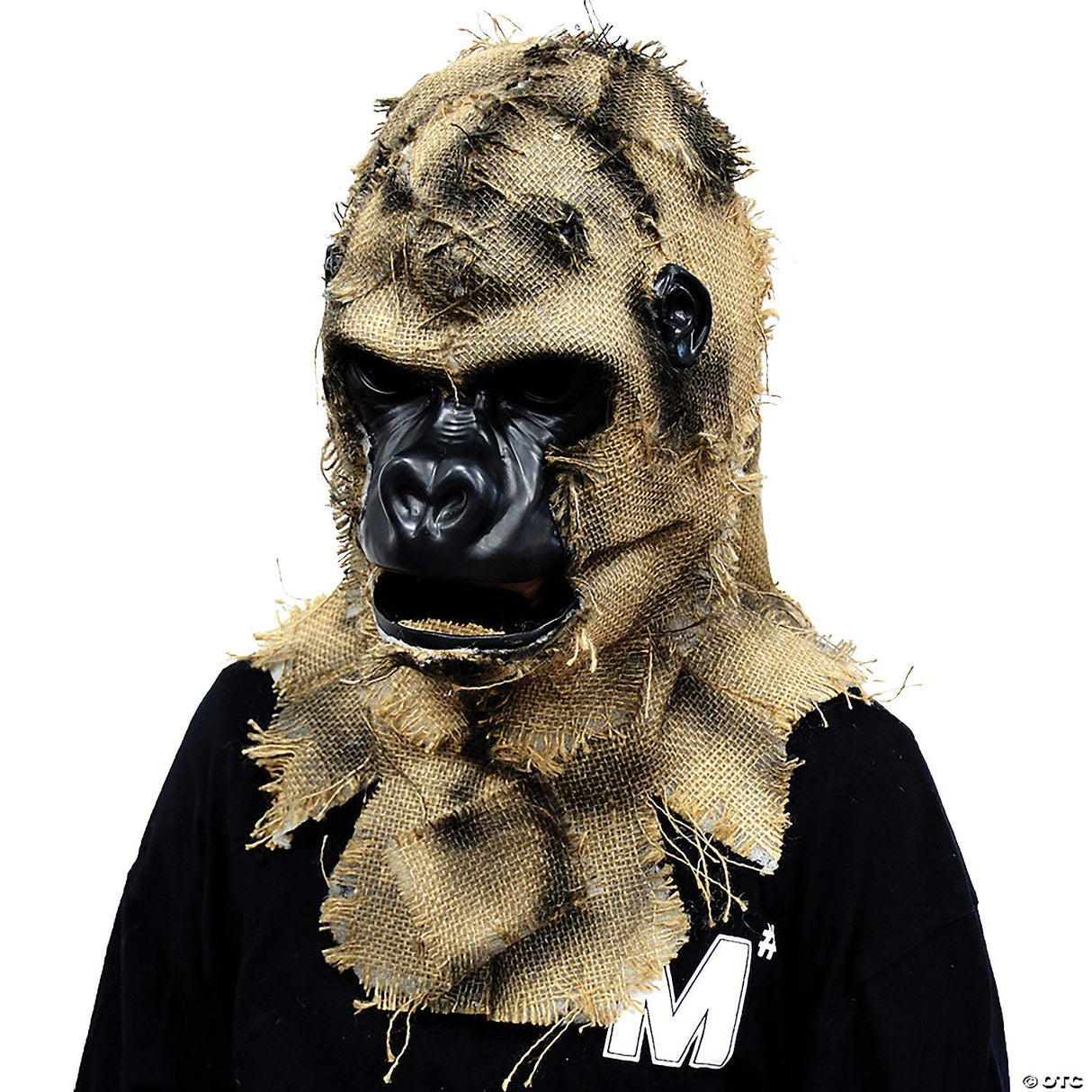 Adults Scarecrow Gorilla Mask - Scary Halloween Mask Horror Costume Accessory Co