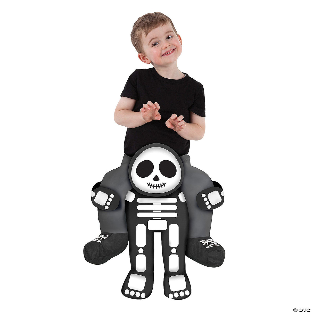 Toddler Skeleton Piggyback Costume - Toddler Halloween Costume Cosplay Dress Up