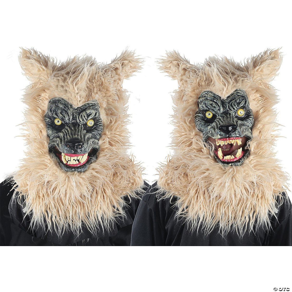 Animated Animal Werewolf Mask - Scary Halloween Mask Horror Costume Accessory Co