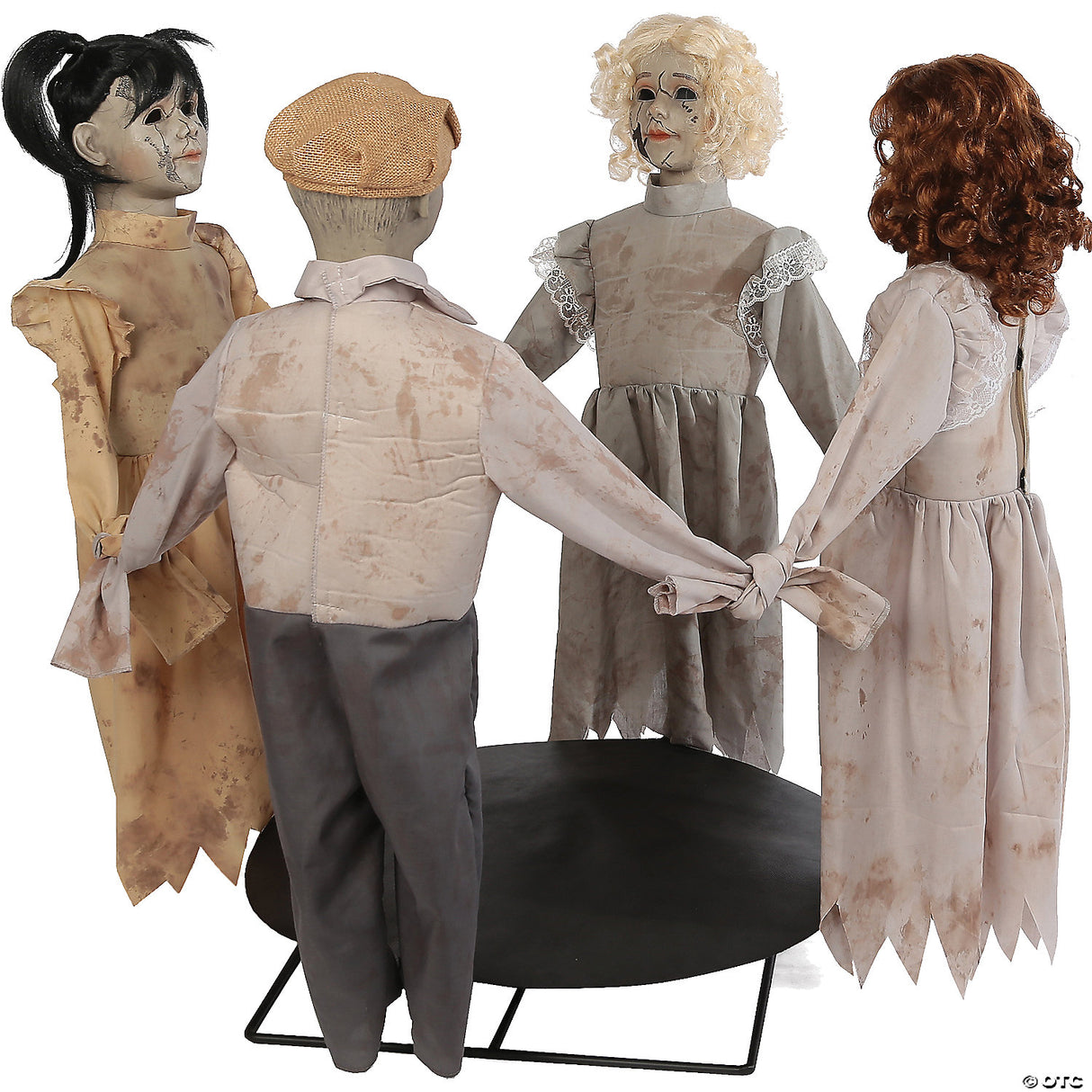 37" Animated Ring Around The Rosie Halloween Decoration