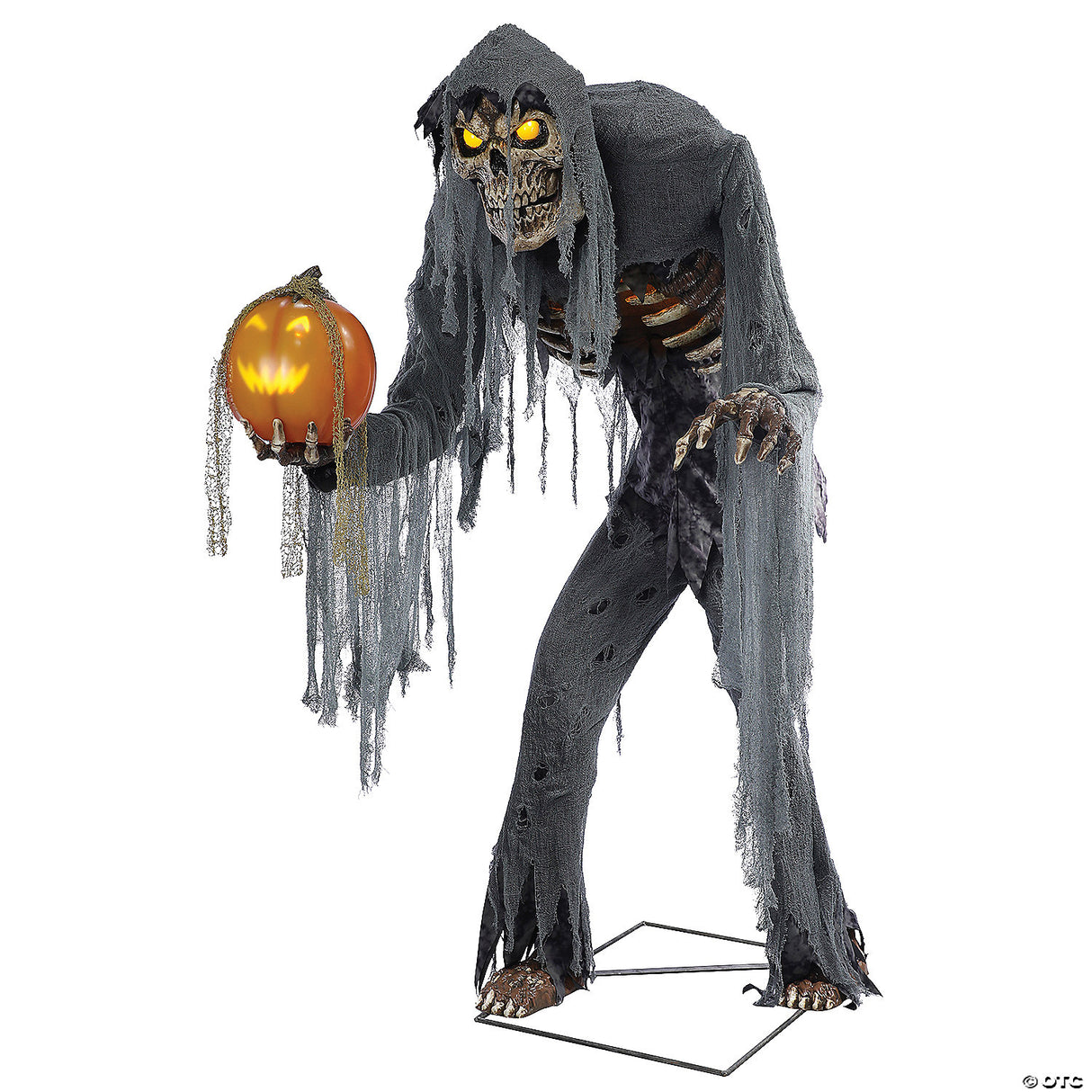 7 Ft. Animated Prowling Jack Halloween Decoration