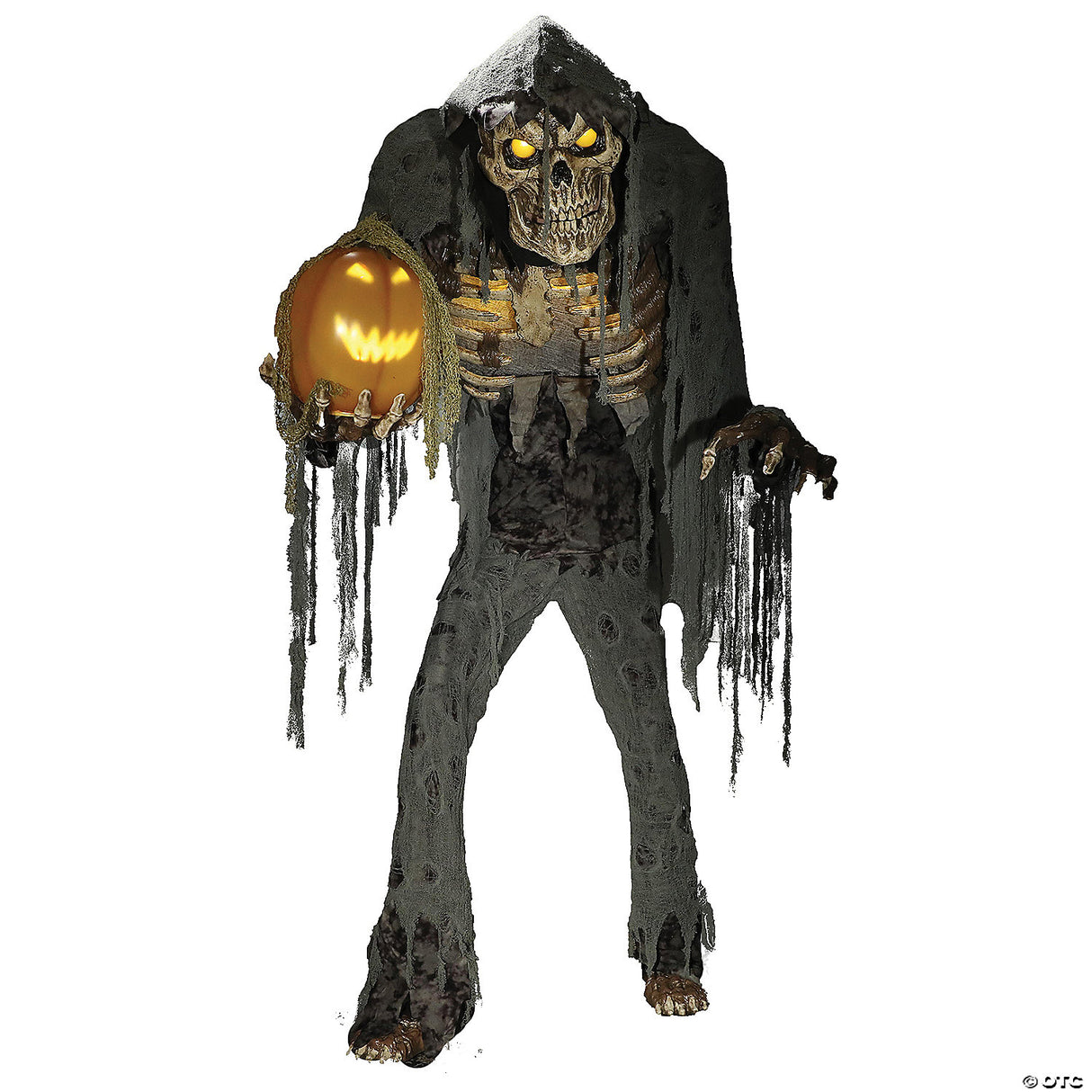 7 Ft. Animated Prowling Jack Halloween Decoration