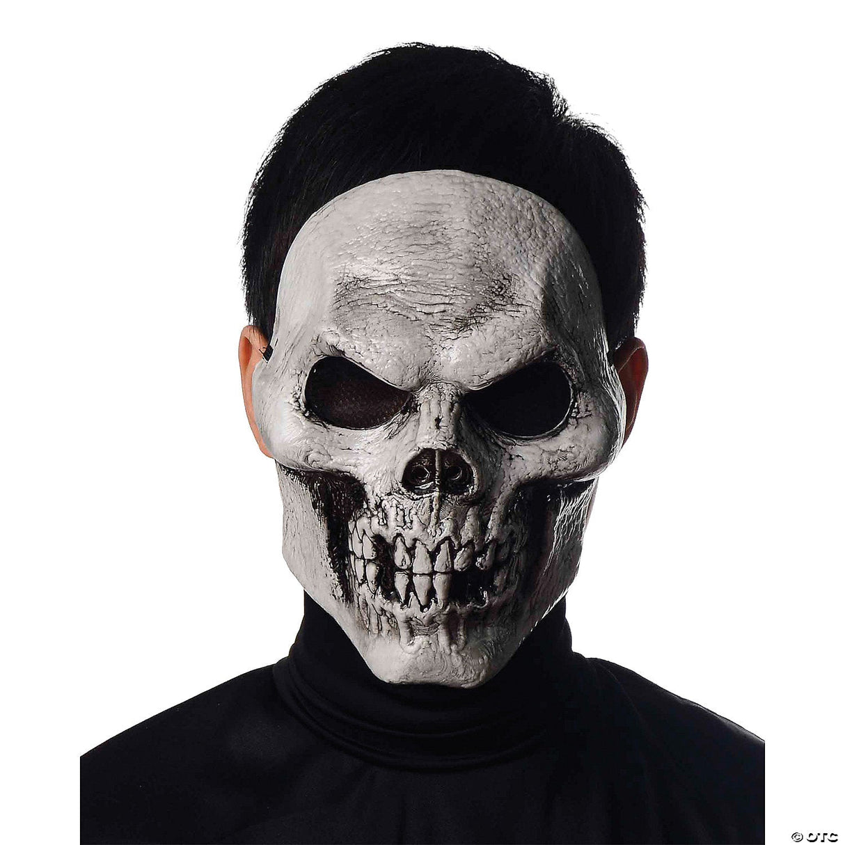 Adults White Skull Mask Creepy Scary Halloween Costume Accessory Prop