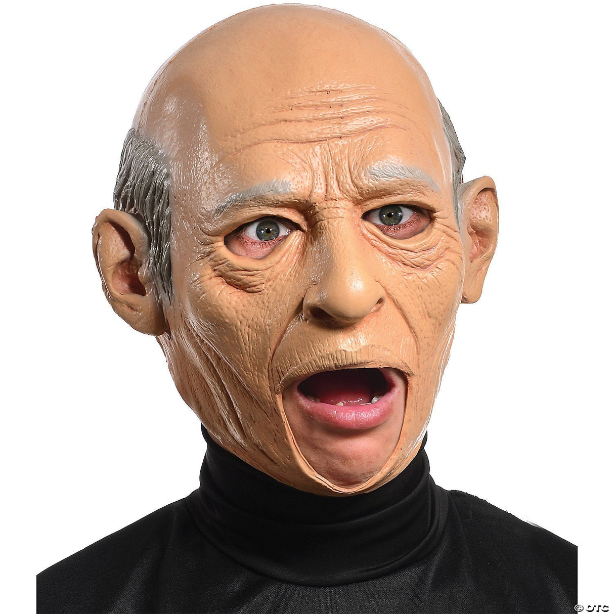 Adults Old Grandpa Mask – Funny Creepy Halloween Costume Accessory Prop