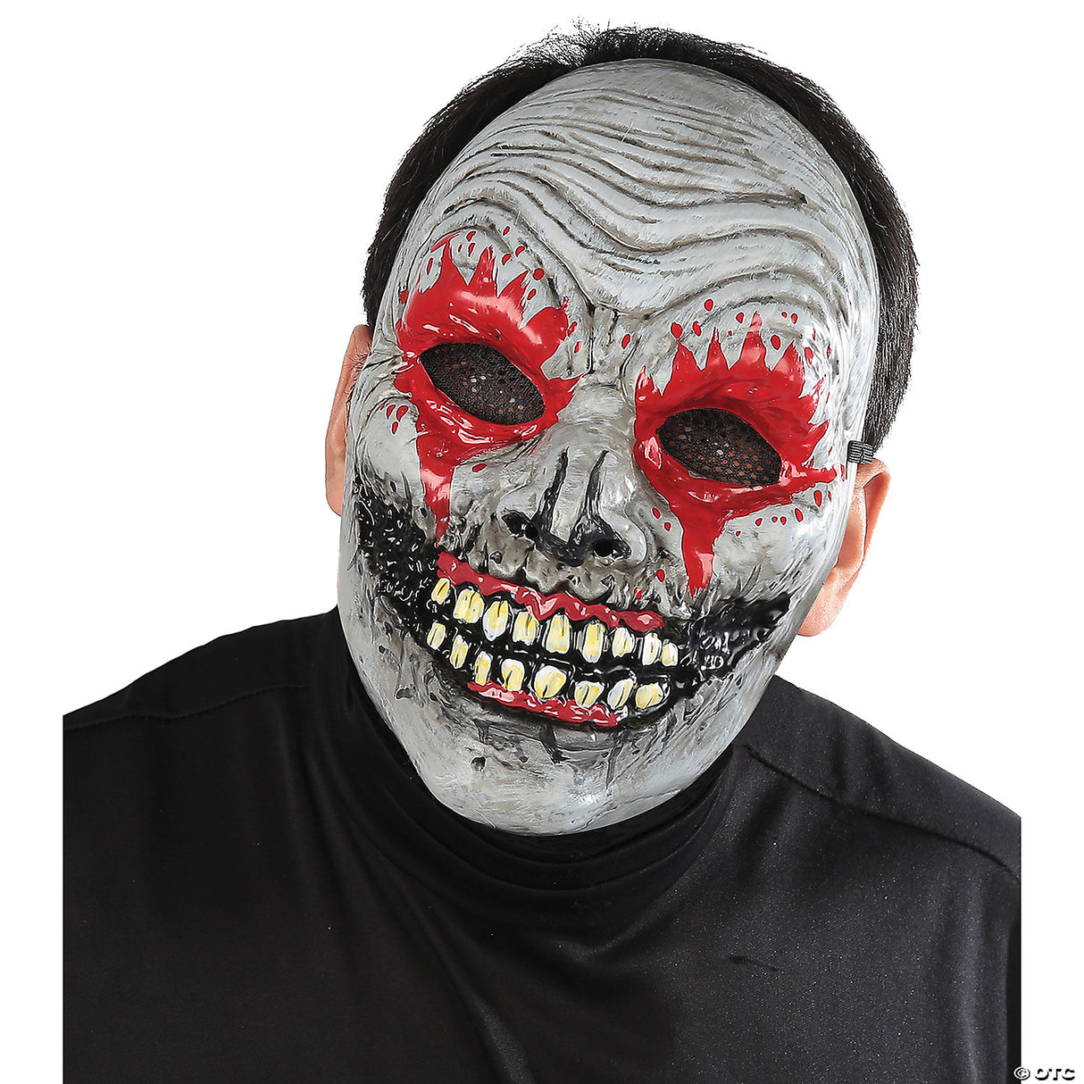 Adult Corroded Mask – Horror Creepy Halloween Costume Accessory Prop