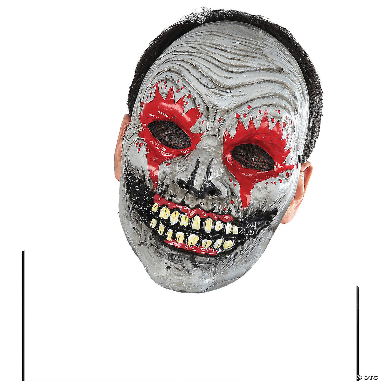 Adult Corroded Mask – Horror Creepy Halloween Costume Accessory Prop