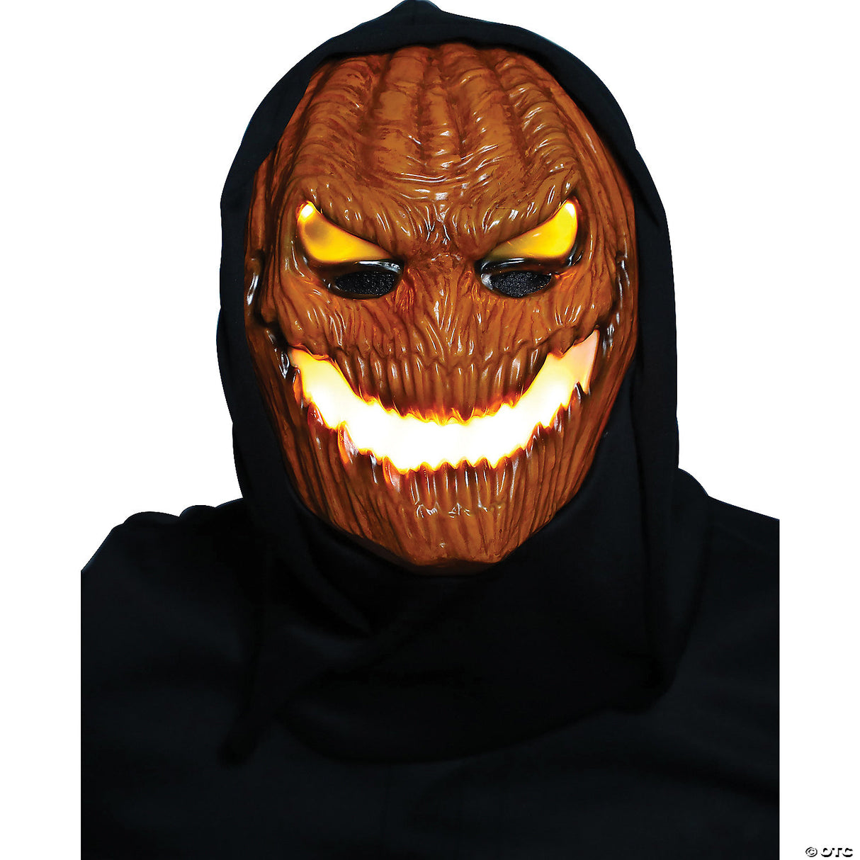 Adults Flame Fiend Hallows Mask – Creepy Halloween Costume Accessory Prop