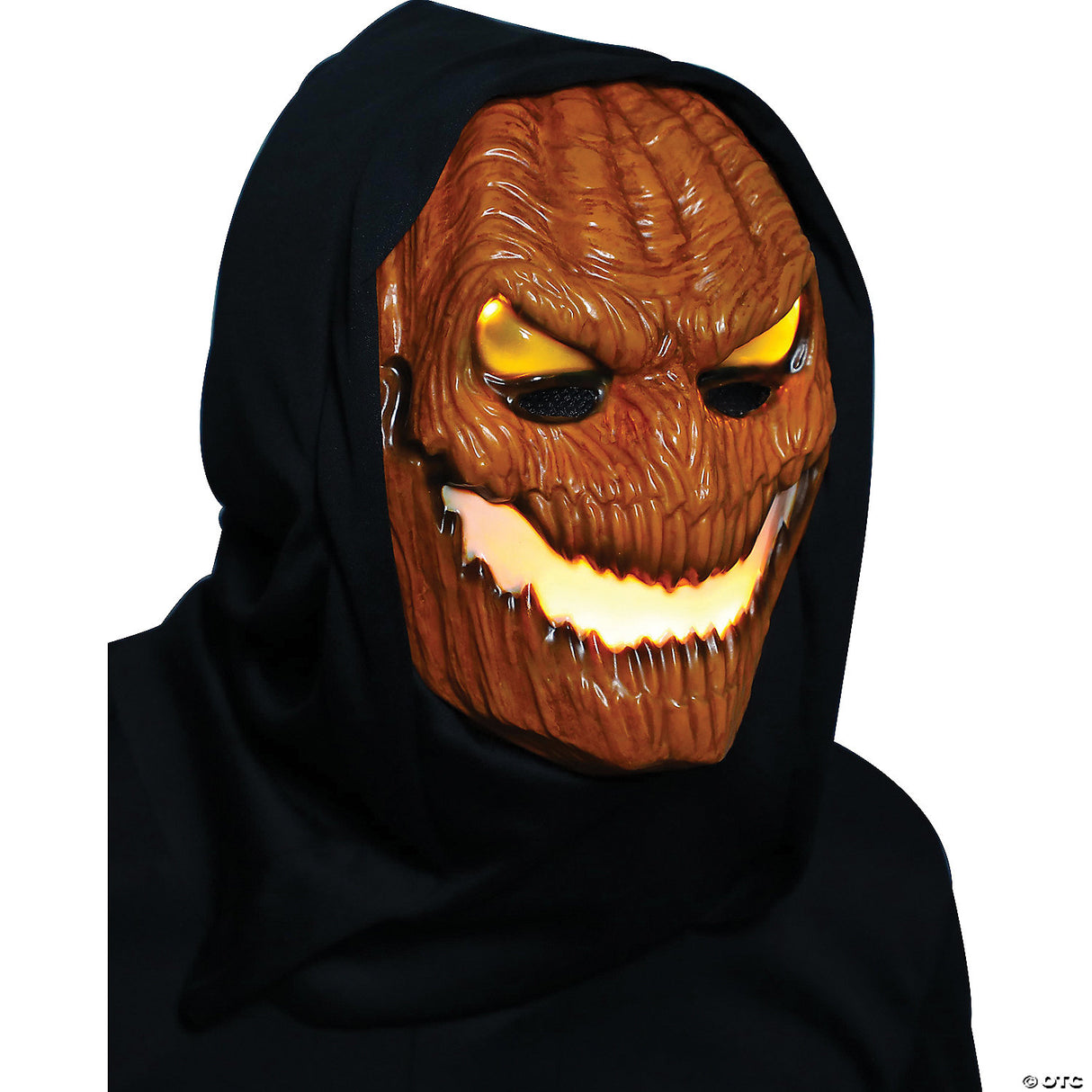 Adults Flame Fiend Hallows Mask – Creepy Halloween Costume Accessory Prop