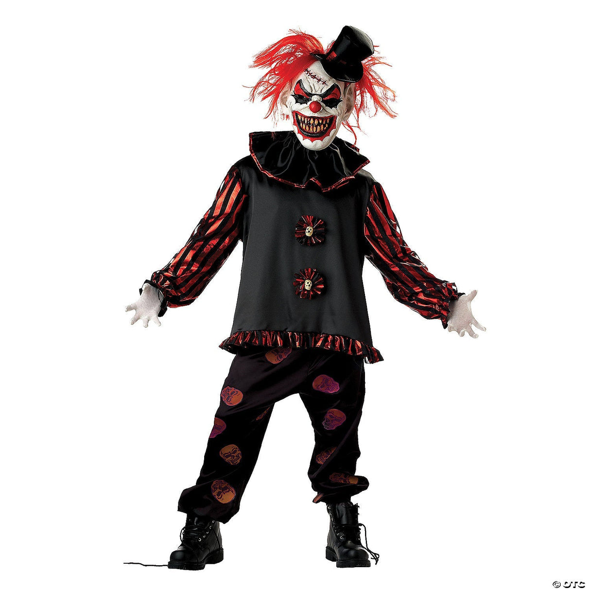 BOY'S EVIL CLOWN COSTUME MR142032 - Kids Halloween Costume Dress Up Party