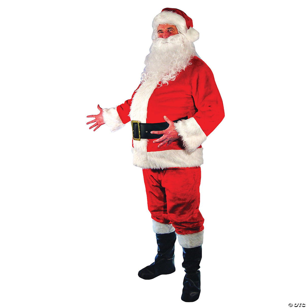 Men's Santa Suit - Christmas Holiday Costume Adult Party Dress Up Outfit