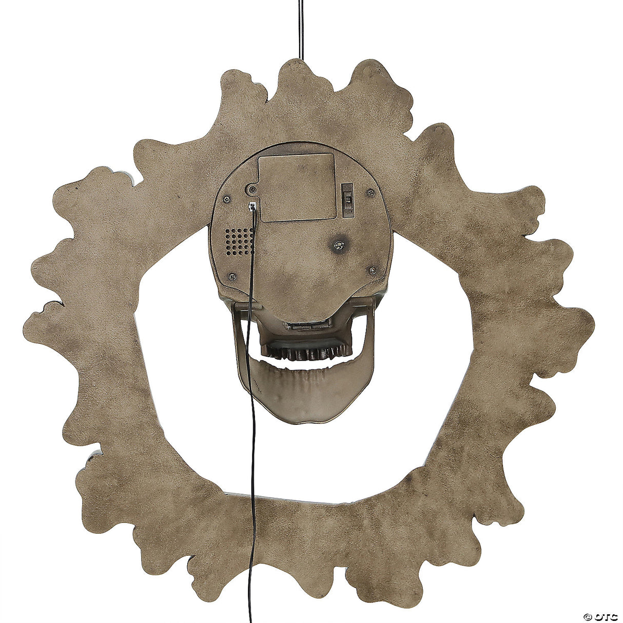 18" Bone Wreath Animated Halloween Decor - Halloween Decoration Prop Haunted