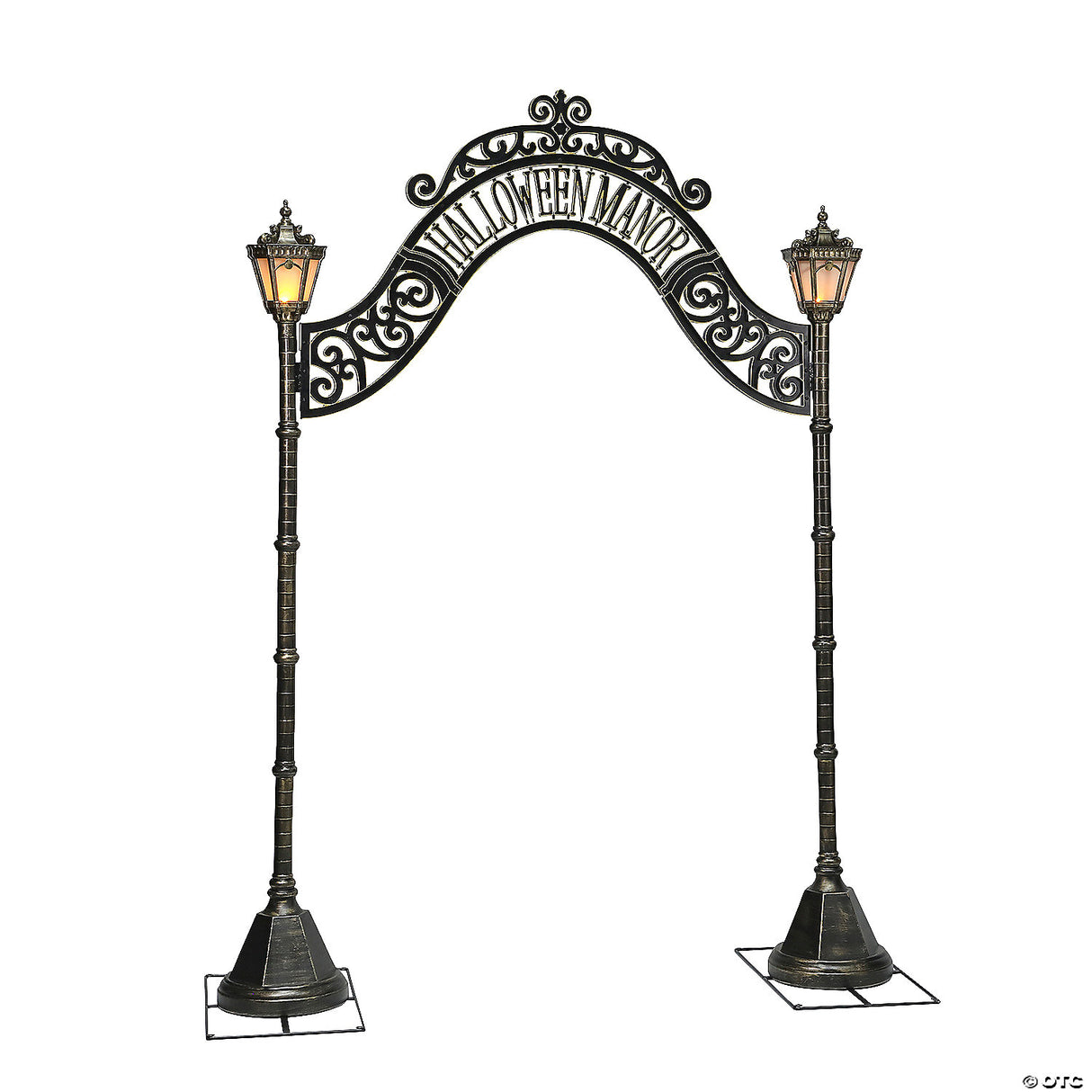 97" Halloween Manor Archway Animated Prop – Spooky Outdoor Decoration