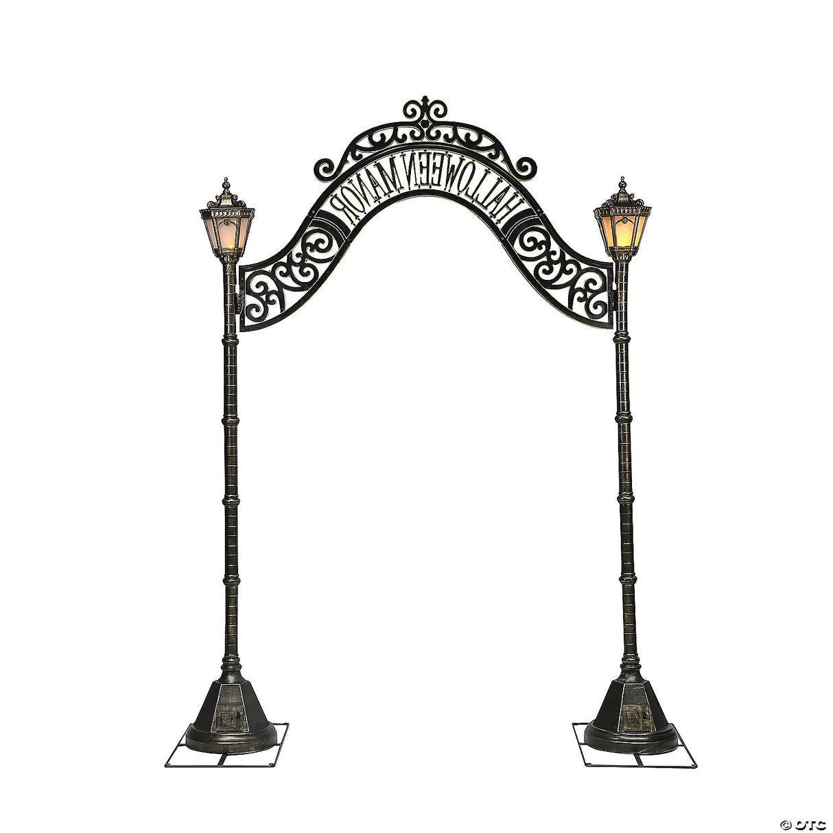 97" Halloween Manor Archway Animated Prop – Spooky Outdoor Decoration