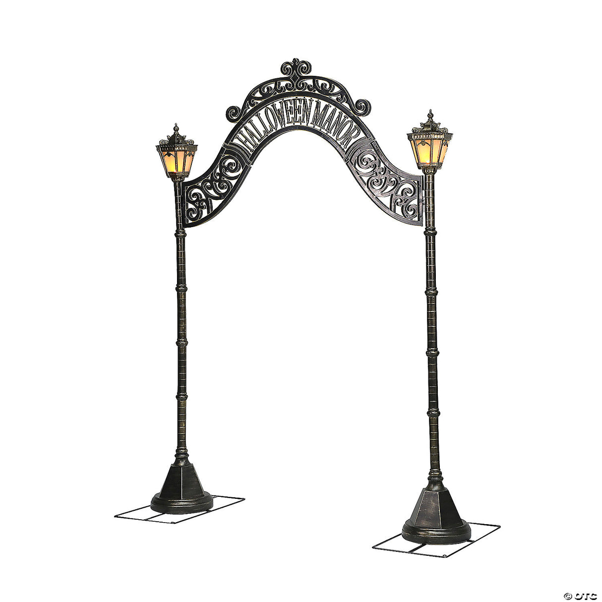 97" Halloween Manor Archway Animated Prop – Spooky Outdoor Decoration