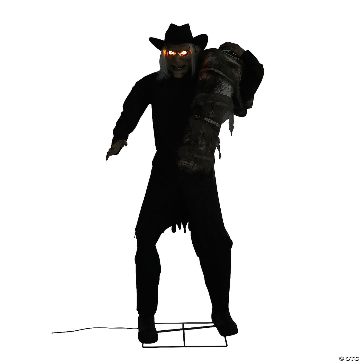 72" Grave Robber Animated Halloween Prop – Spooky Outdoor Decoration