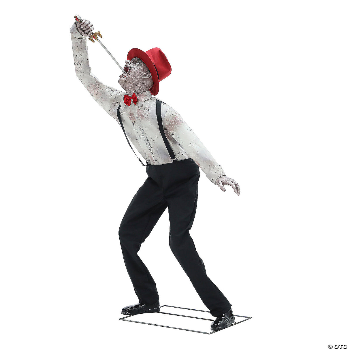 72" Sword Swallower Animated Halloween Prop – Circus Horror Decoration