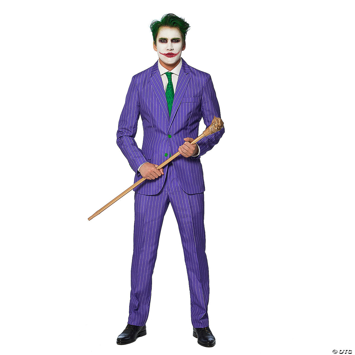Men's The Joker™ Suit Costume - Size 46 - Halloween Costume Accessory Party Dres