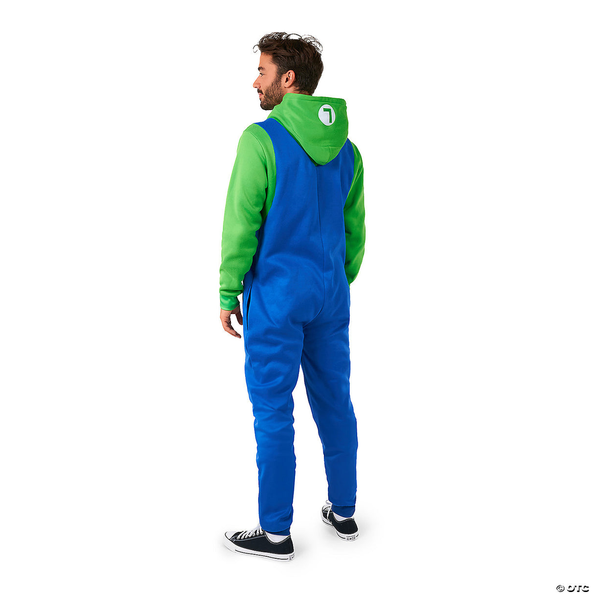 Men's Luigi™ Onesie Costume - Medium 40-42