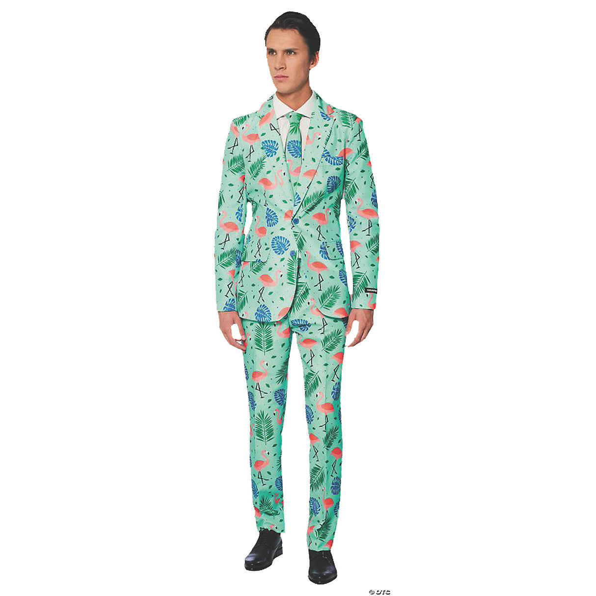 Adult Tropical Suit Costume – Funny Hawaiian Party Outfit Summer Halloween Cospl