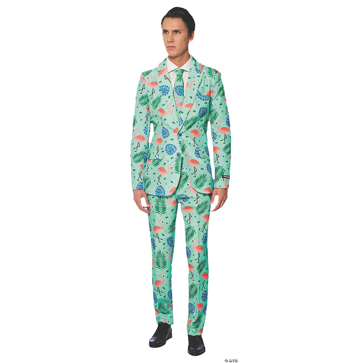 Adult Tropical Suit Costume – Funny Hawaiian Party Outfit Summer Halloween Cospl
