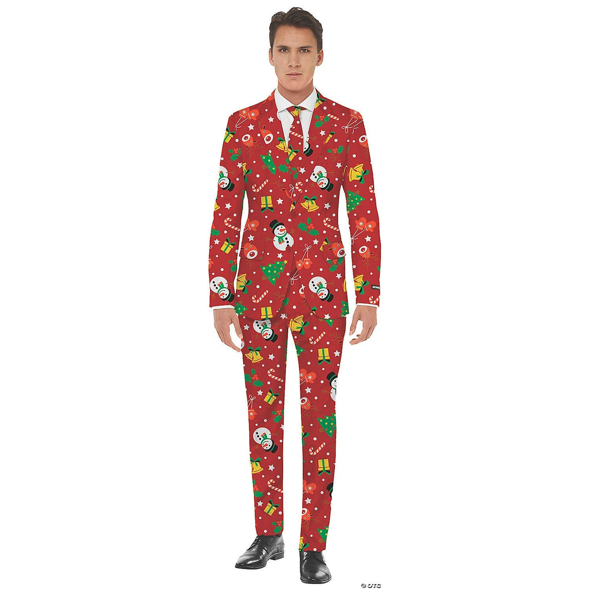 MEN'S CHRISTMAS ICONS SUIT MD - Halloween Costume Accessory Party Dress Up