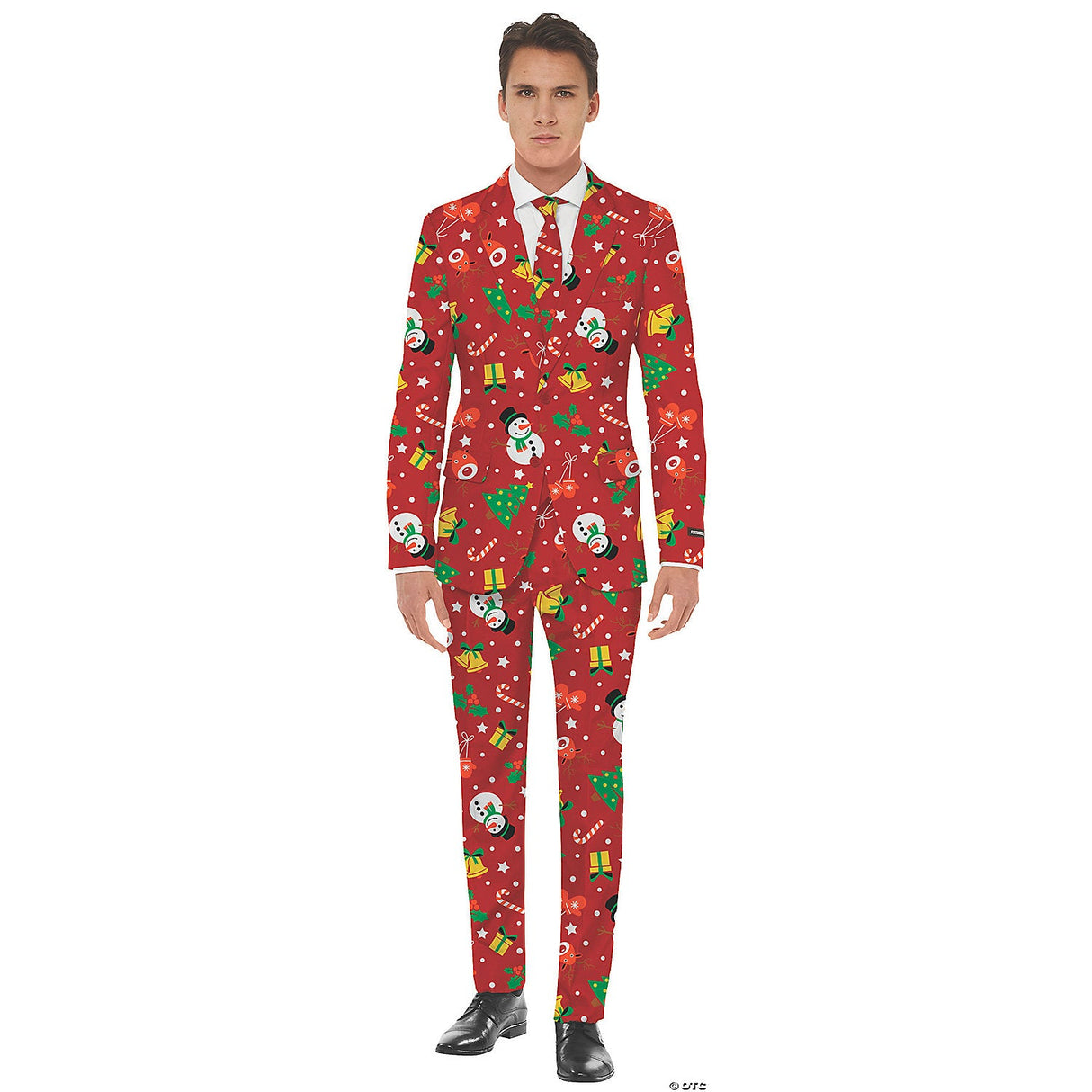 MEN'S CHRISTMAS ICONS SUIT MD - Halloween Costume Accessory Party Dress Up
